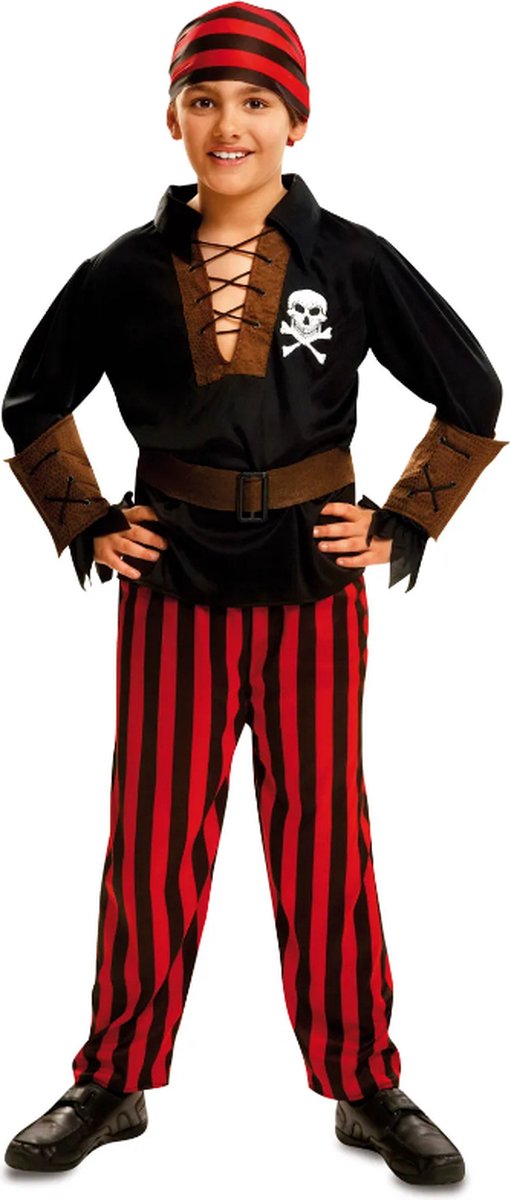 Piraat Kostuum Rexton Jongen - 7-9 Jaar