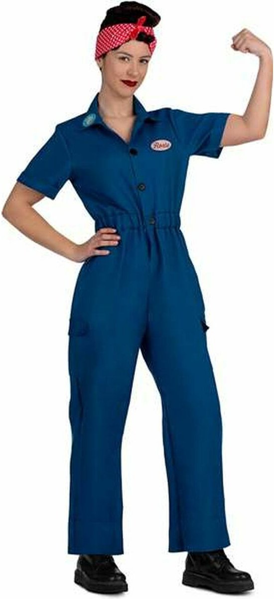 Rosie The Riveter Kostuum - Maat S