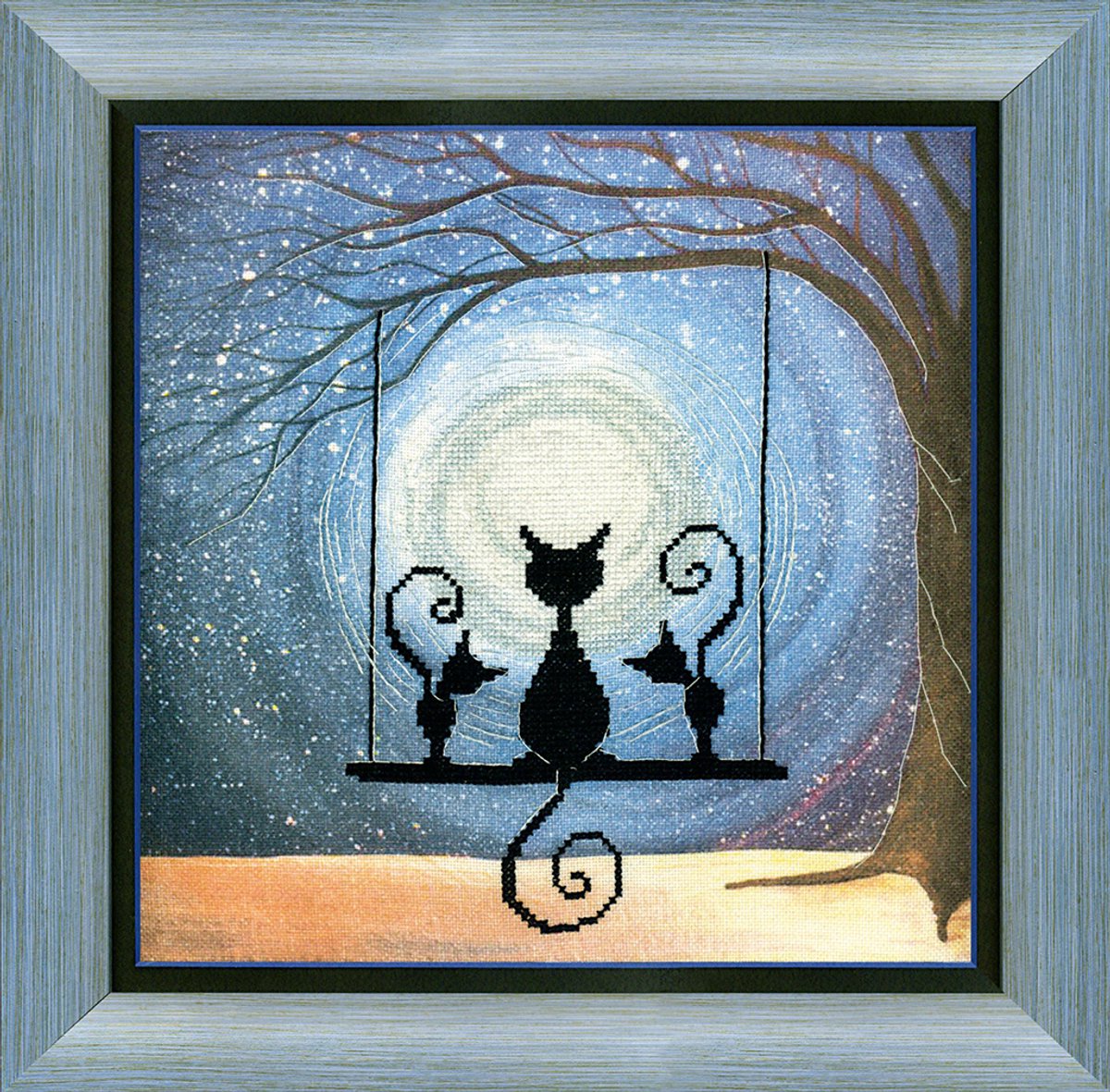 Borduurpakket - Near The Moon - Momentos Magicos