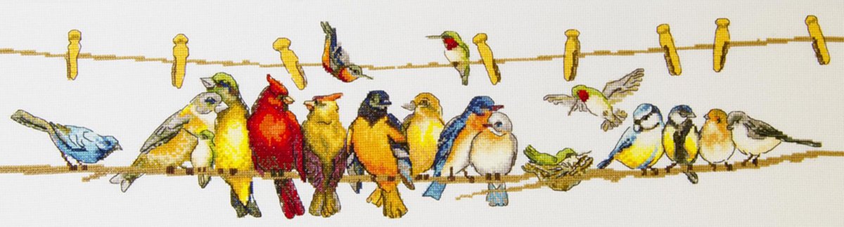 Borduurpakket - Warmer Together - Momentos Magicos