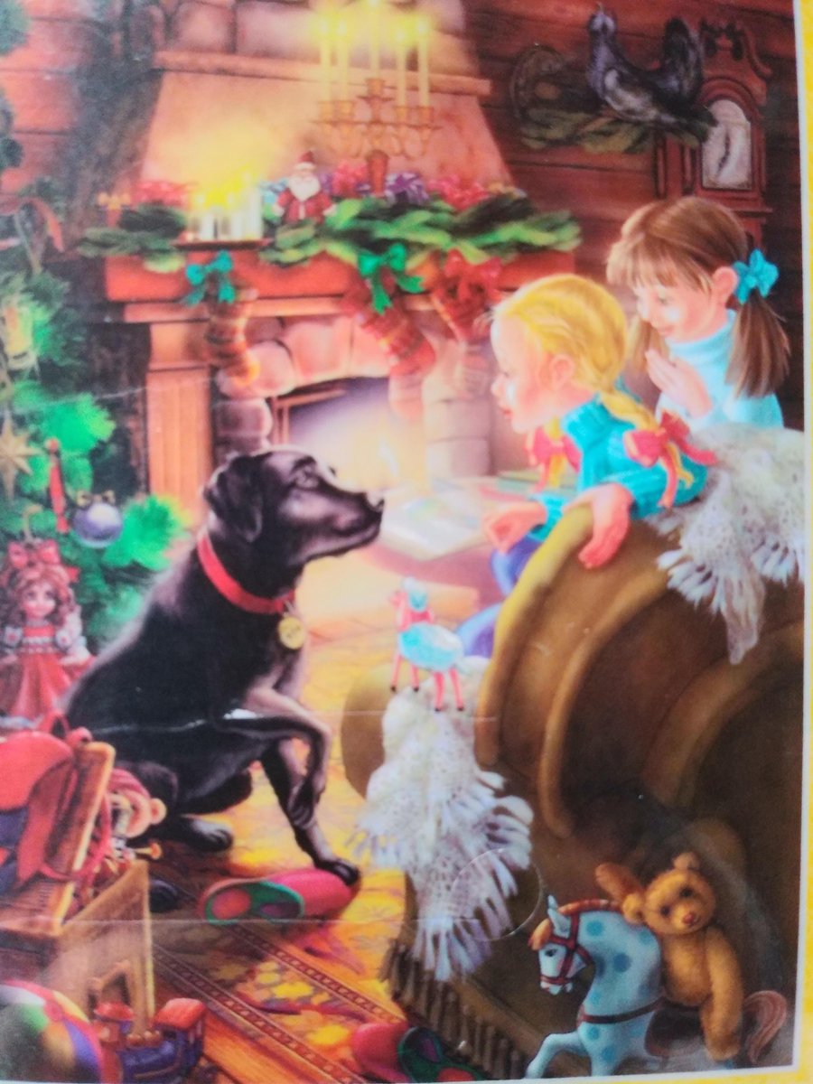 MONA LISA DIAMOND PAINTING KERST 40X50CM