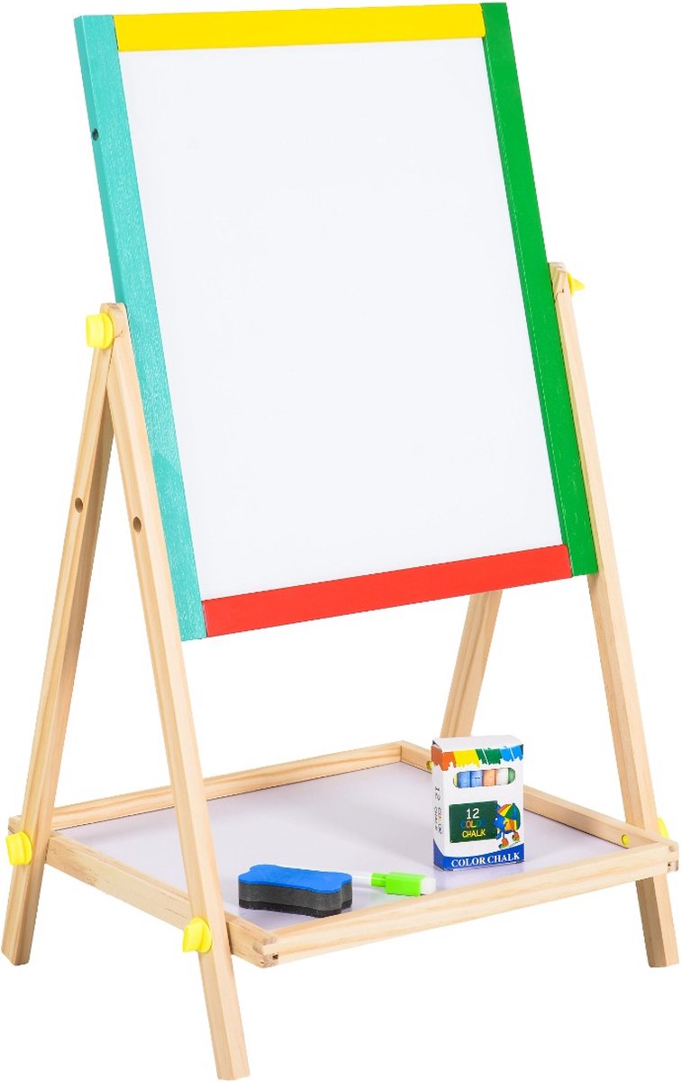 Moni Toys Multicolor Houten Magneet- en Tekenbord 13809