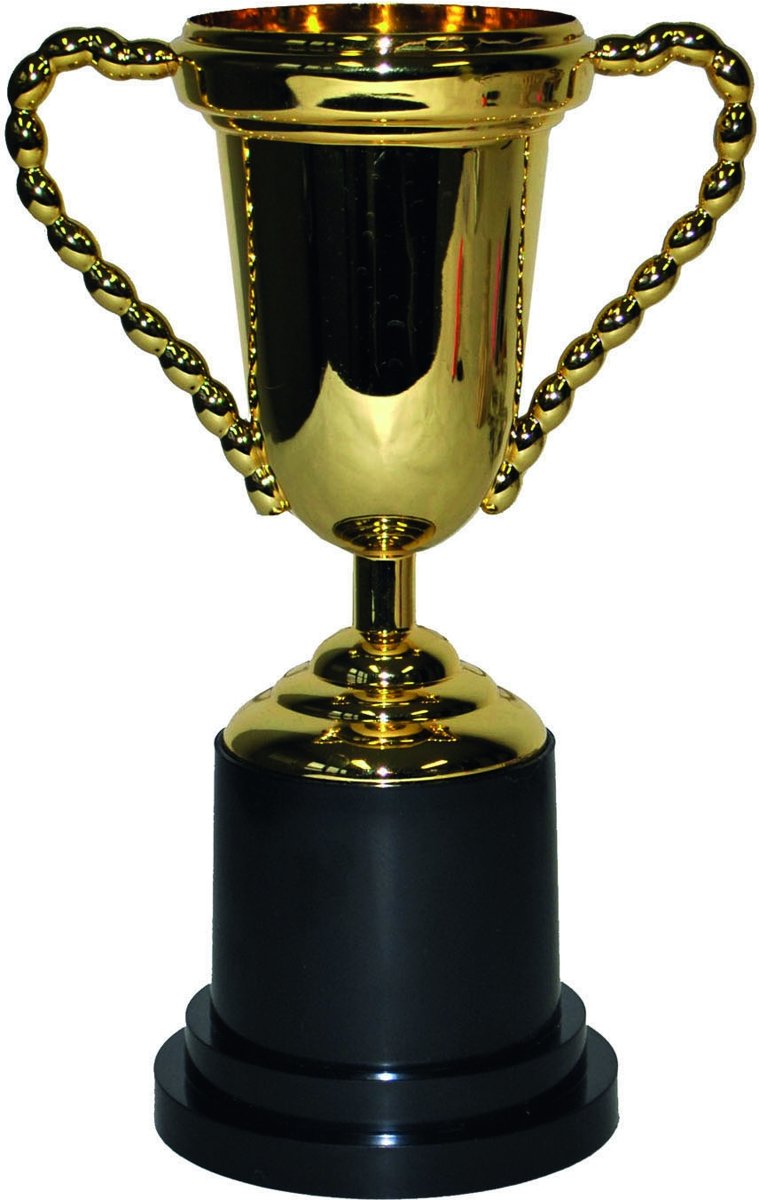 Goudkleurige trofee