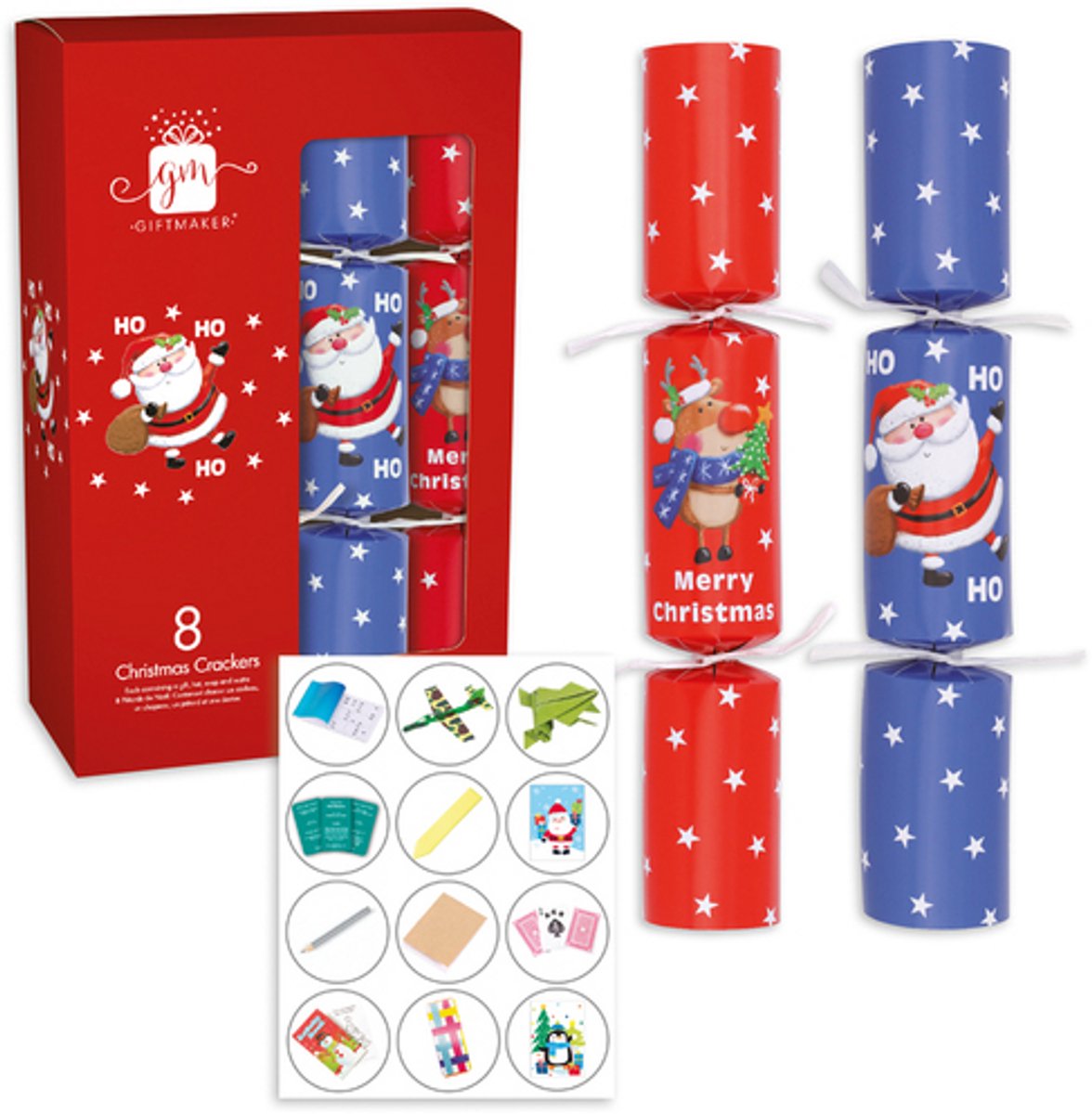 Tom Smith Christmas cracker Novelty 8st