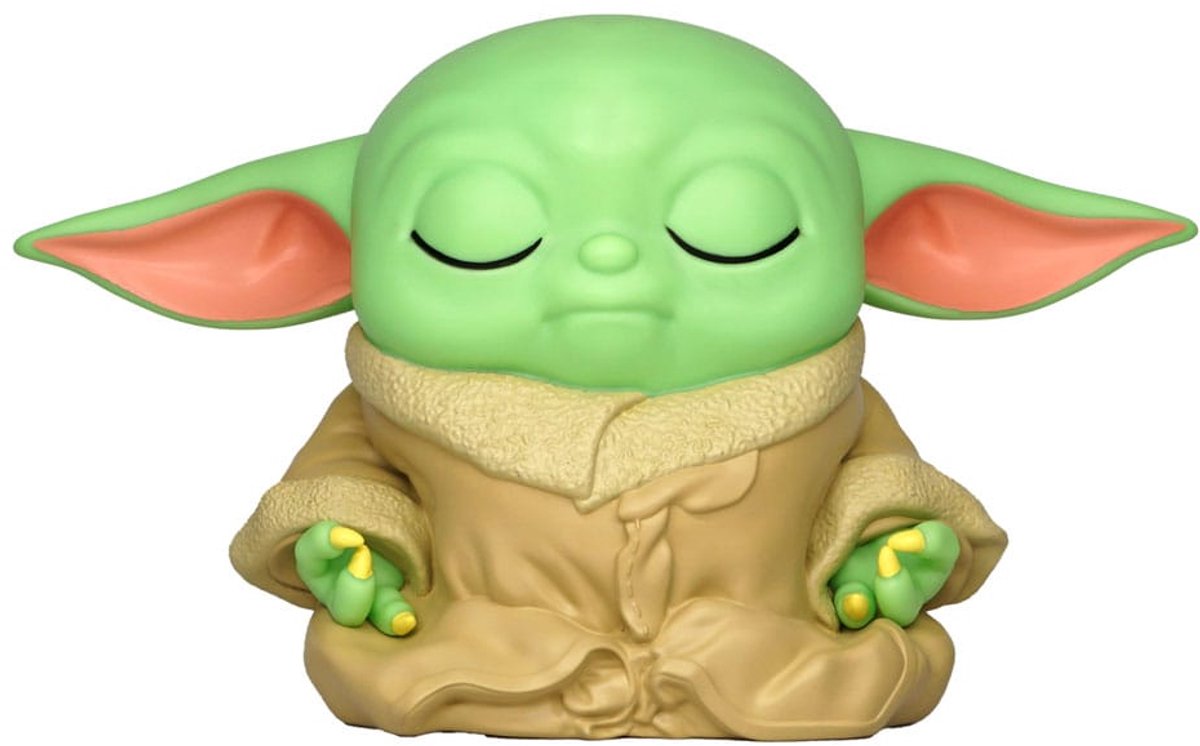 Monogram Int. Star Wars The Mandalorian Coin Bank The Child Meditation Pose Banks