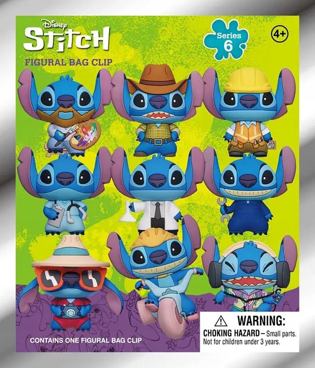Lilo & Stitch Wave 6 PVC Rugzak Clip