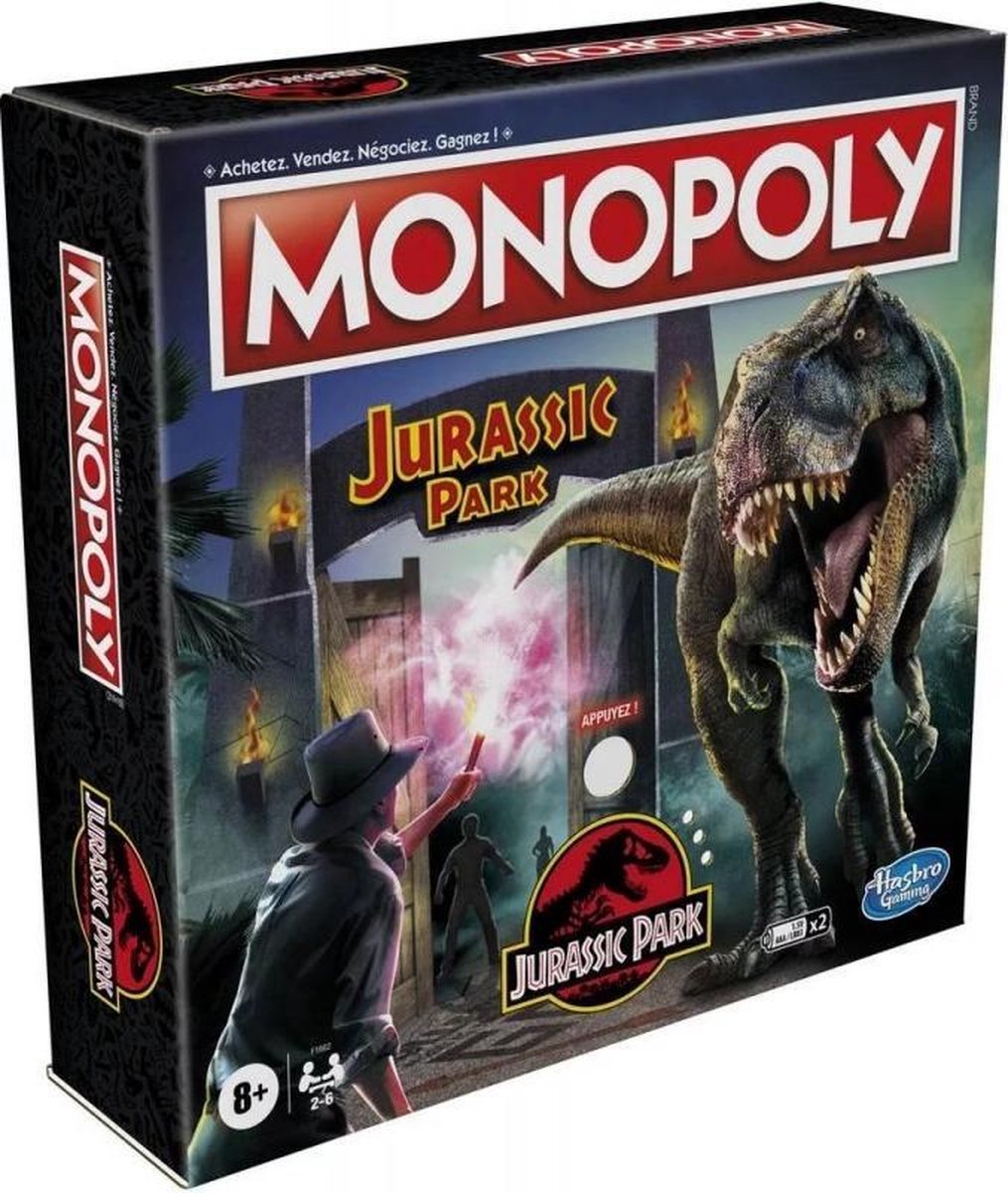 MONOPOLY - Jurassic Park (Franstalige editie)