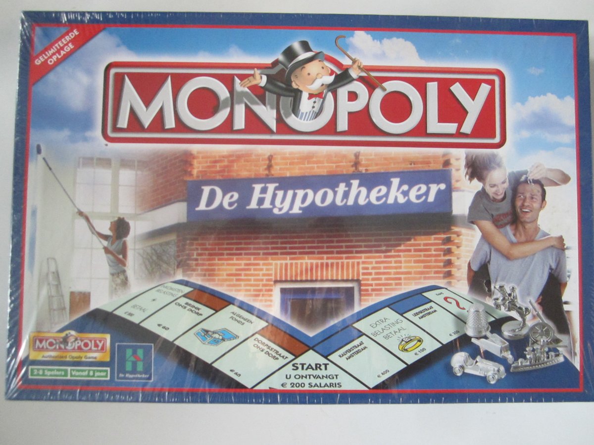 Monopoly de Hypotheker - Limited Edition - spel