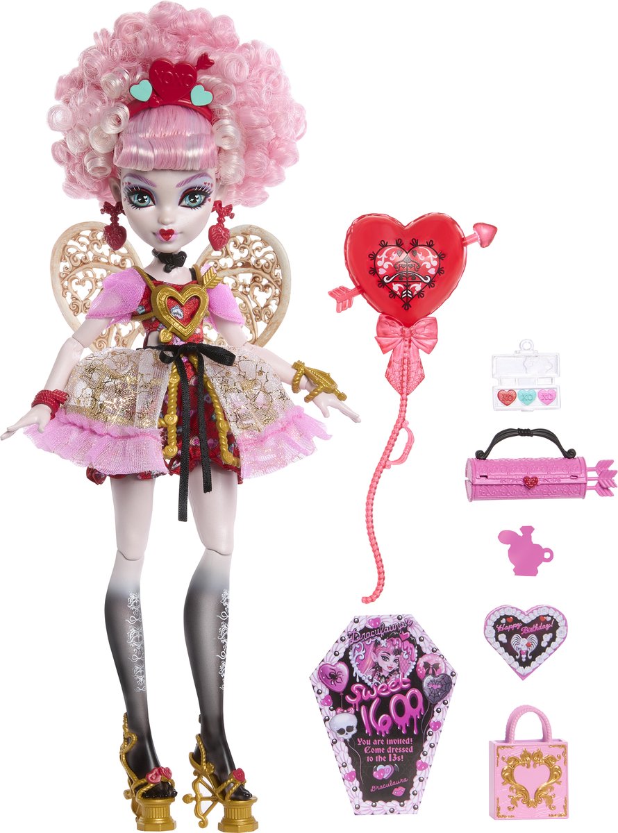 MONSTER HIGH GRIEZELIGE SWEET BIRTHDAY CUPID ASTERIA Pop