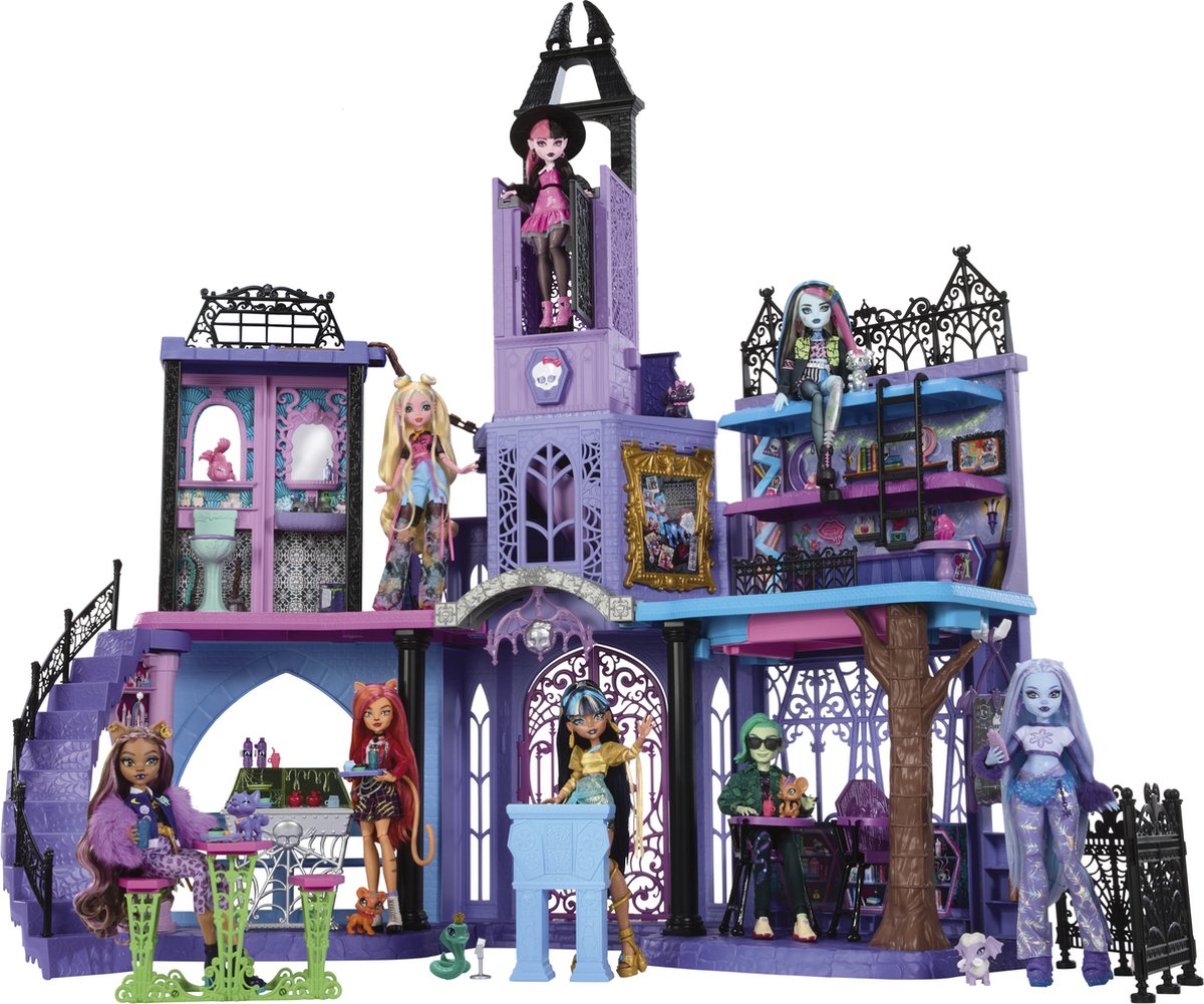 Monster High Behekste Kostschool - Poppenhuis