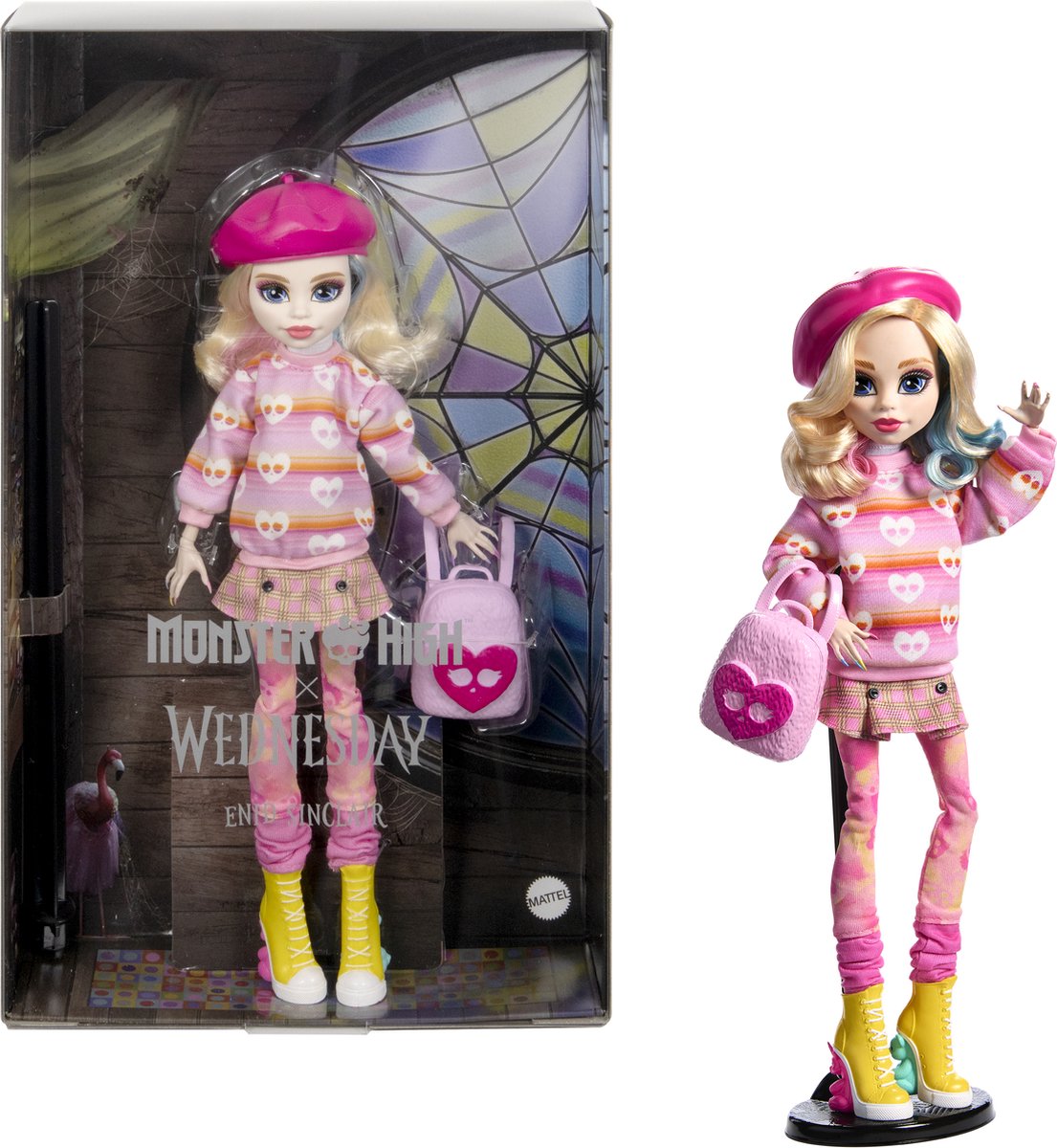 Monster High Wednesday Enid Sinclair - Modepop