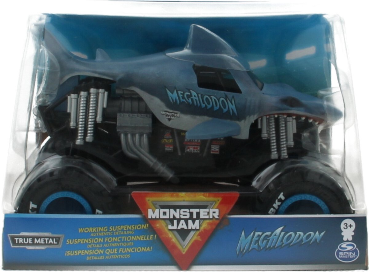 Monster Jam 1:24 Die-cast Trucks Megalodon