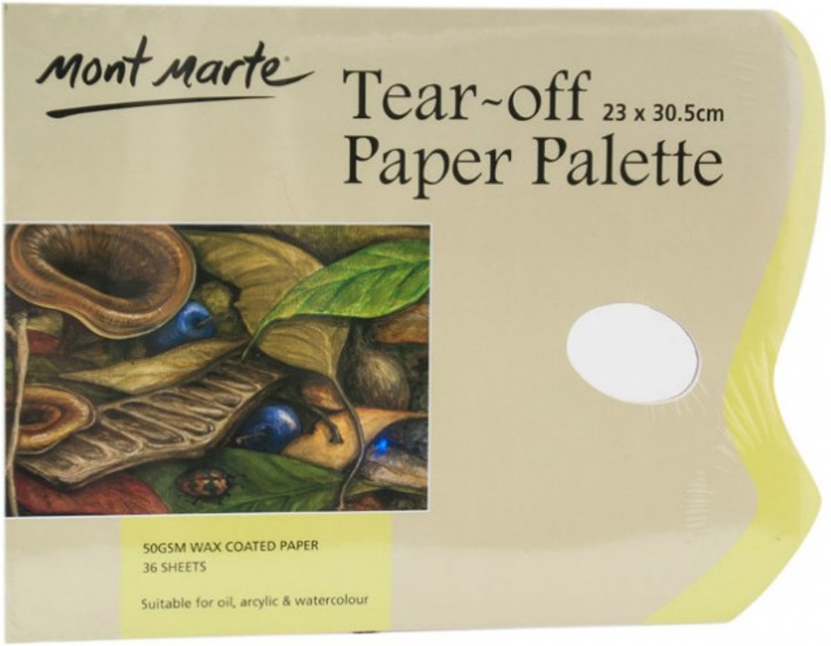 Mont Marte afscheurpalet papier 36 vellen - 50 grams papier