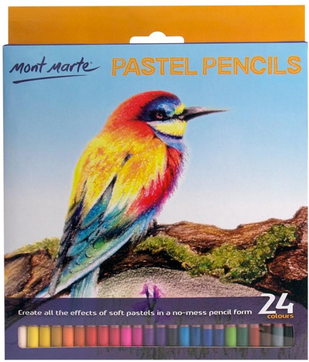 Mont Marte pastel potloden 24 stuks