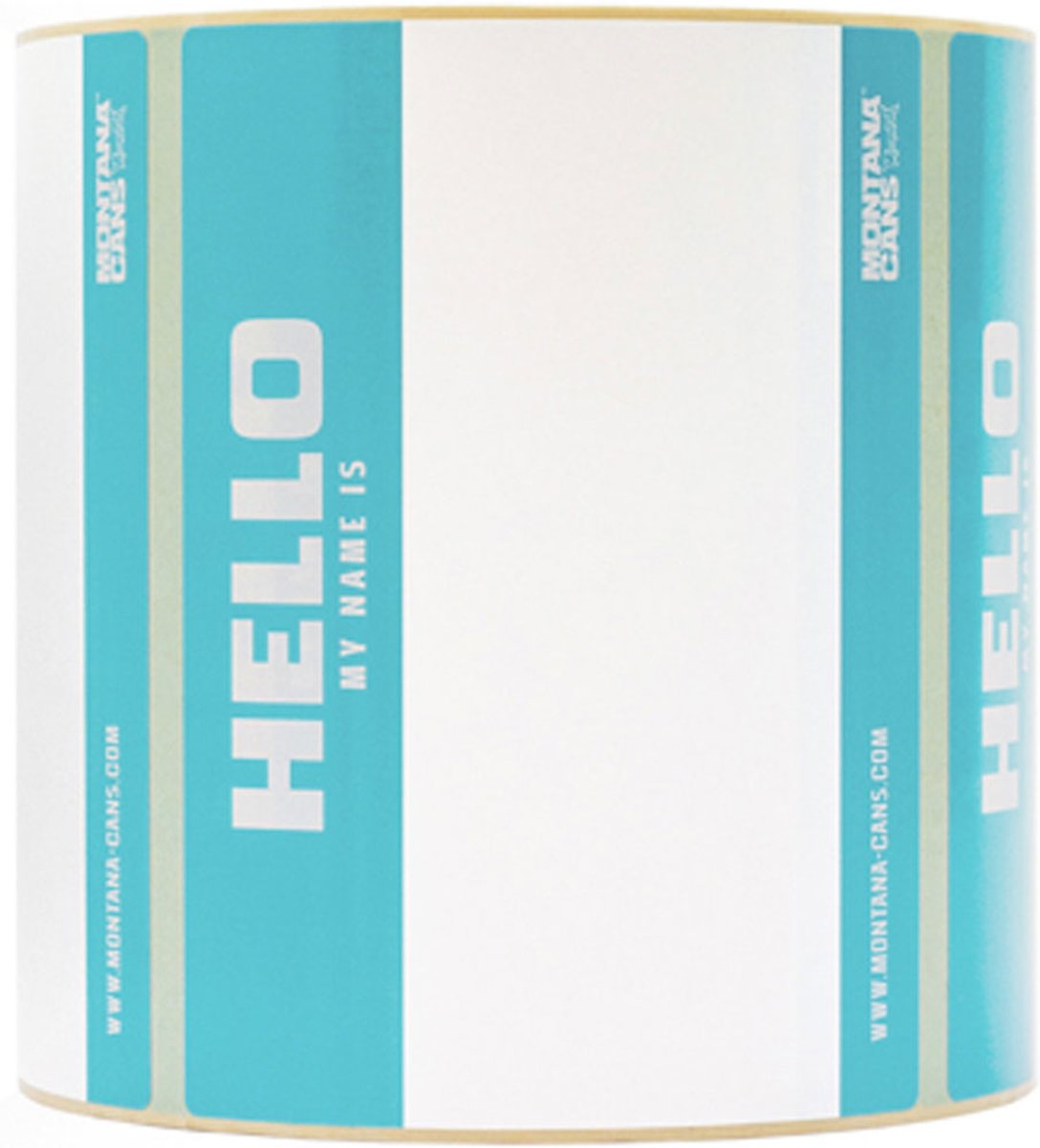 Montana Hello My Name Is  s - Rol met 500 stuks