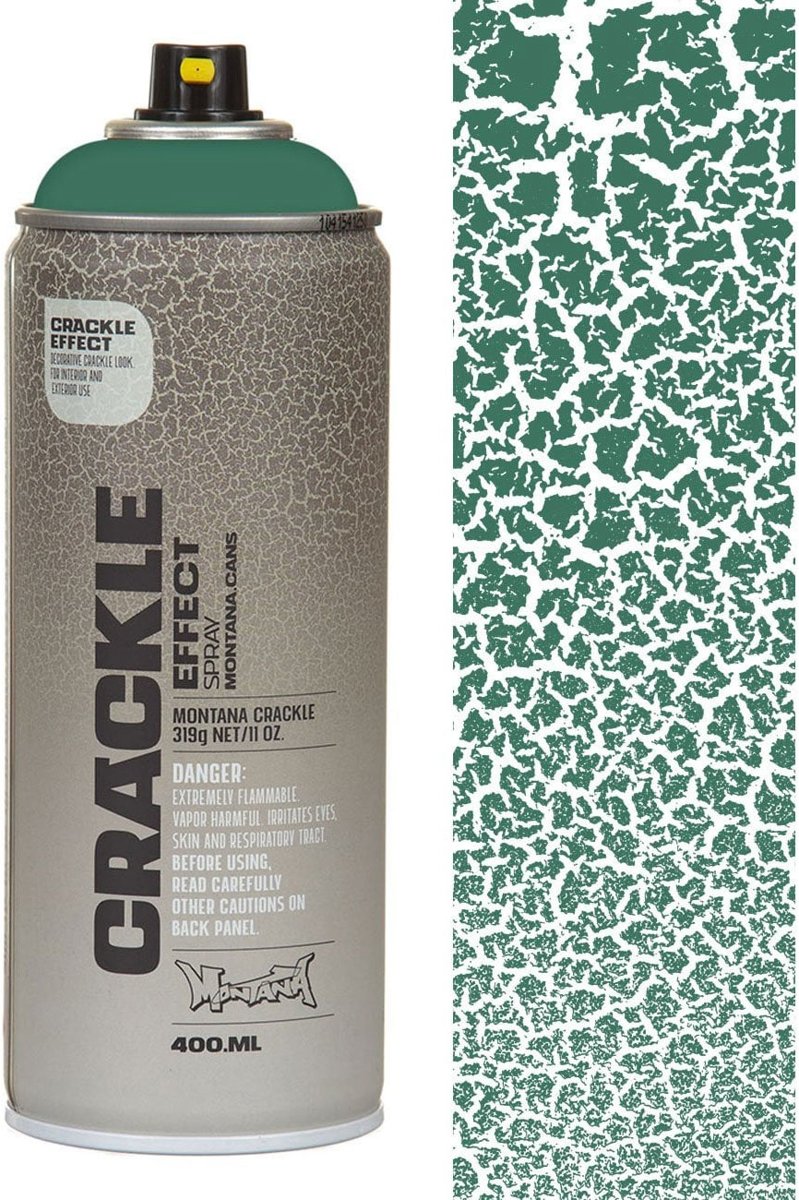 Montana Gold Crackle Effect Spuitverf - Groen - 400ml