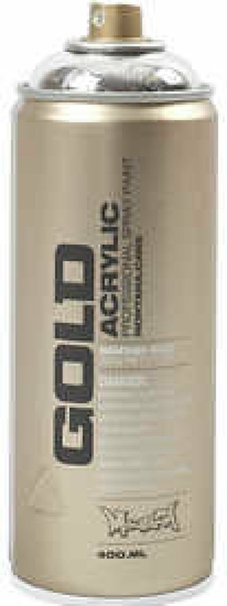 Spuitbusverf - Zilver - Montana Gold - 400 ml - 2 stuks