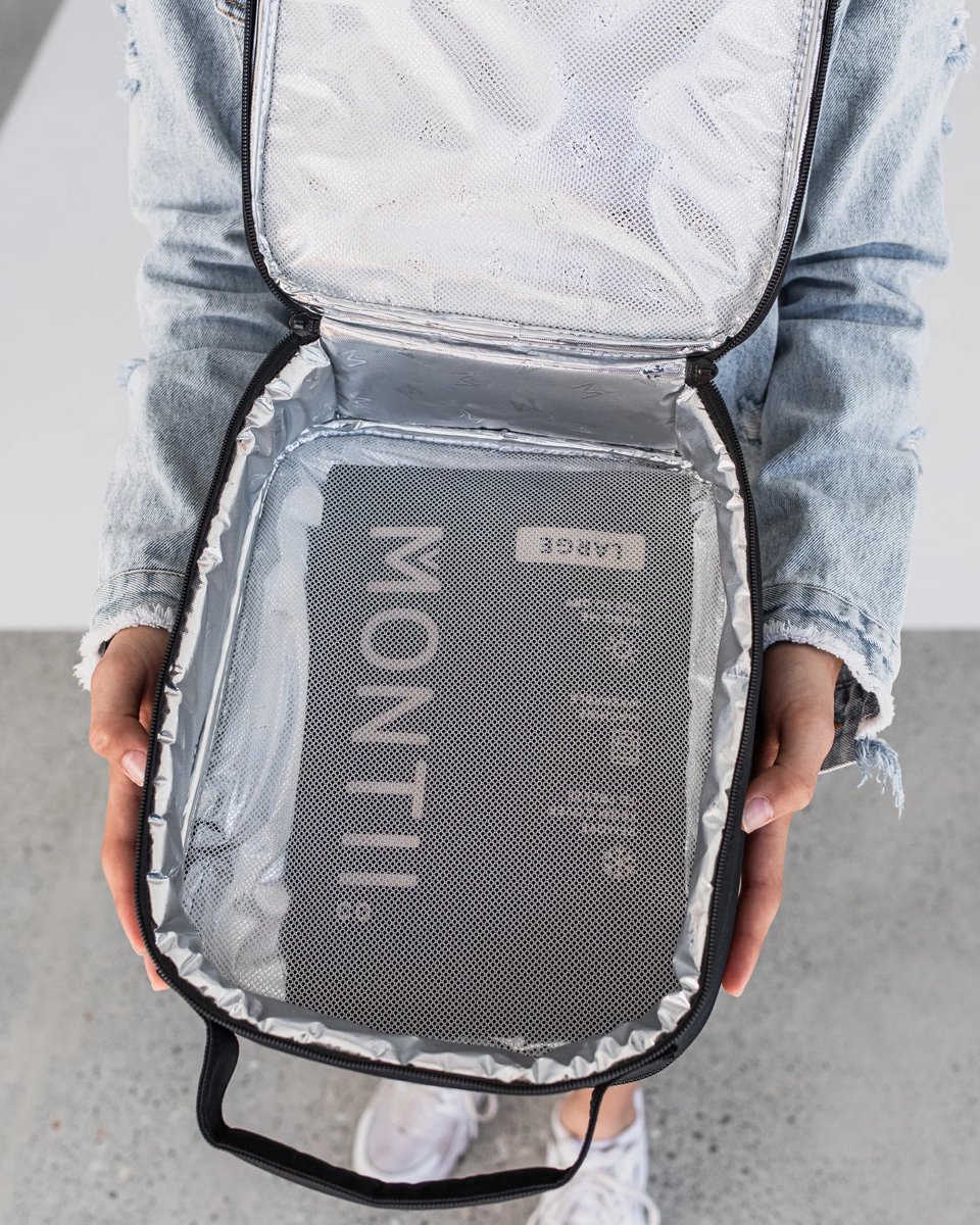 MontiiCo Ice Pack 2.0 - 8 uur koeling - voedselveilig - met beschermhoes - Large