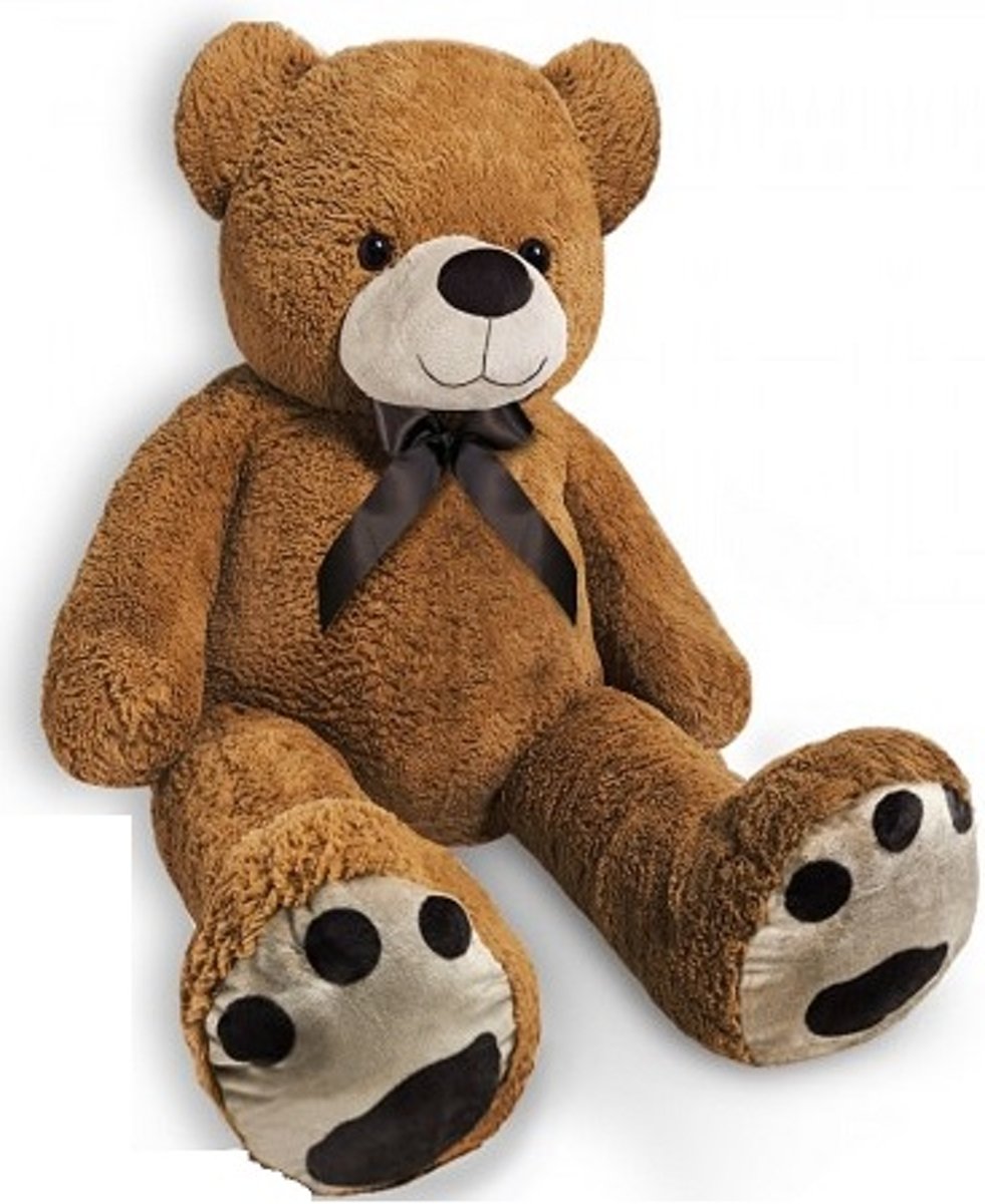 Teddybeer pluche Bruin 150 cm