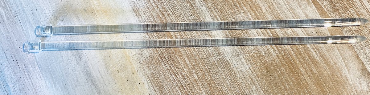 Glazen breinaalden maat 7 (7mm)