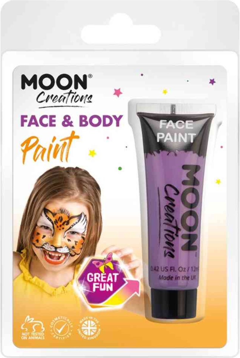 Moon Creations Face & Body Paint Schmink C01396 Paars