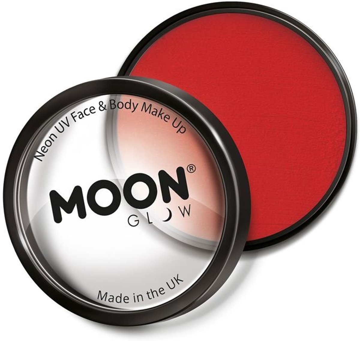 Moon Creations Professionele Schmink Neon Uv 36 Gr Rood
