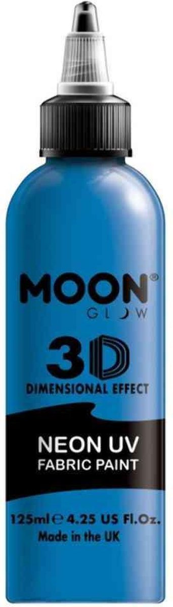 Moon Creations Textielverf Moon Glow - Neon UV Intense Blauw