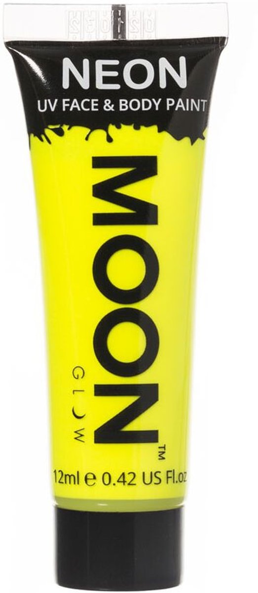 Fluo gele gel voor lichaam en gezicht - Schmink