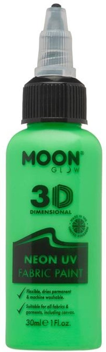 Moon Glow - Neon UV Intense Fabric Paint Green