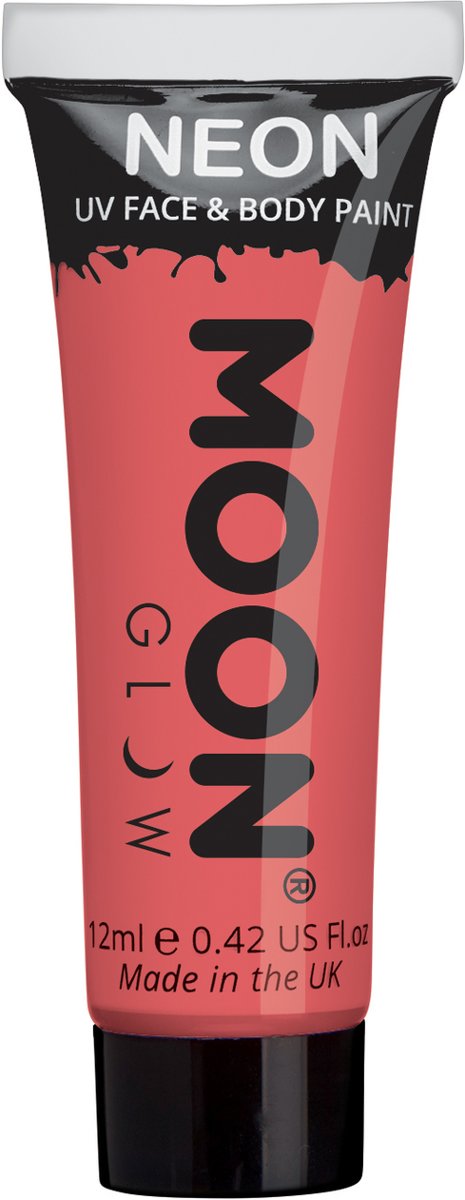 Moon-Glow Neon Face & body paint Pastel Rood