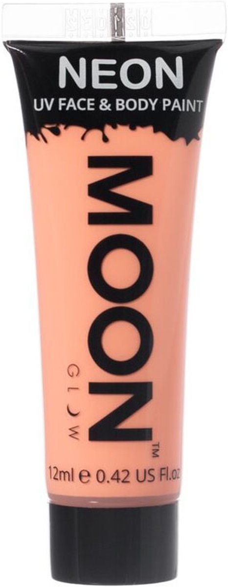 Pasteloranje gel voor lichaam en gezicht - Schmink