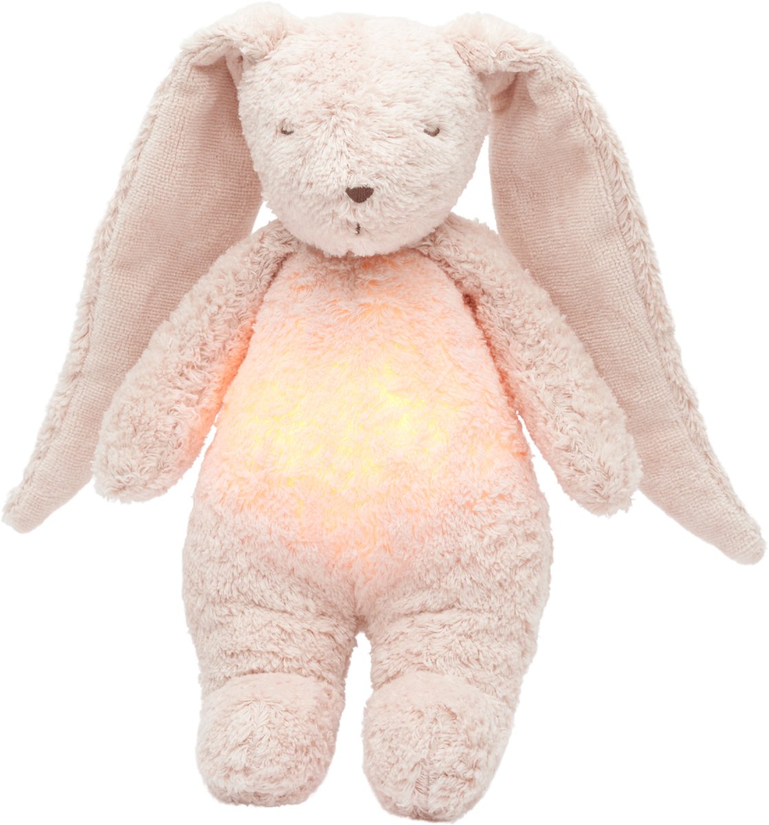 Moonie Slaapknuffel Humming Bunny Polar Roze