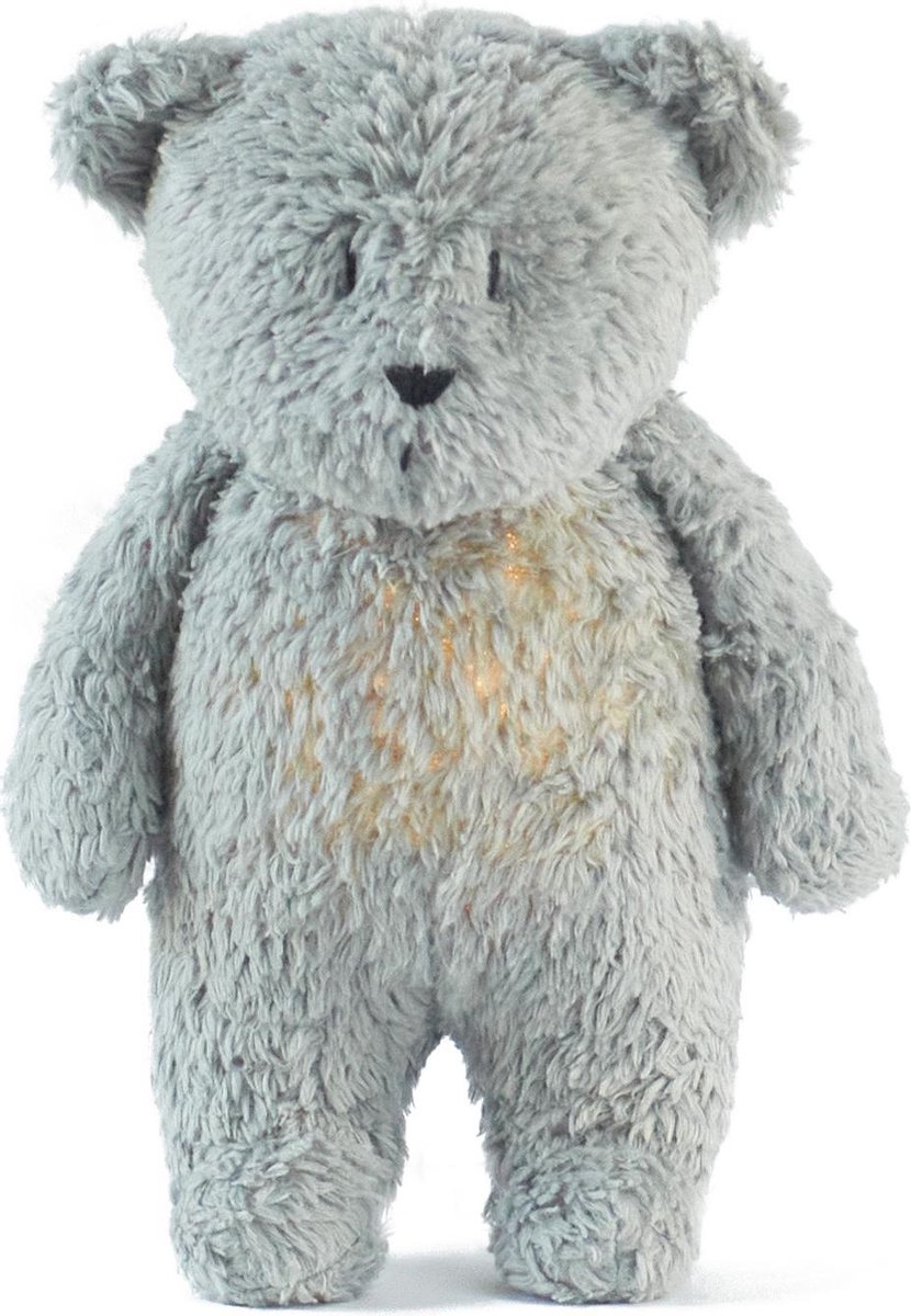 Moonie The Humming Bear Organic - Mineral Grey