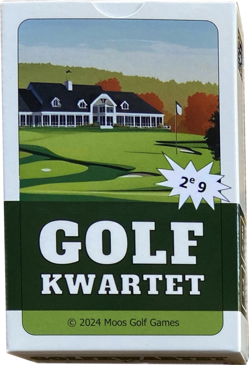 Moos Golf Games - Golfkwartet - 2e 9 (golfregels & etiquette)