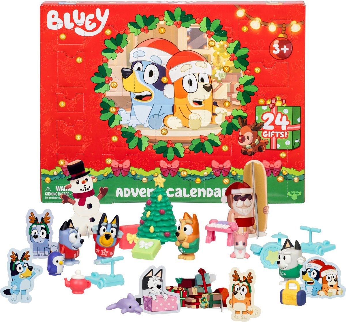 BLUEY - Blueys Minifiguren Adventskalender - 24 Bluey verrassingen