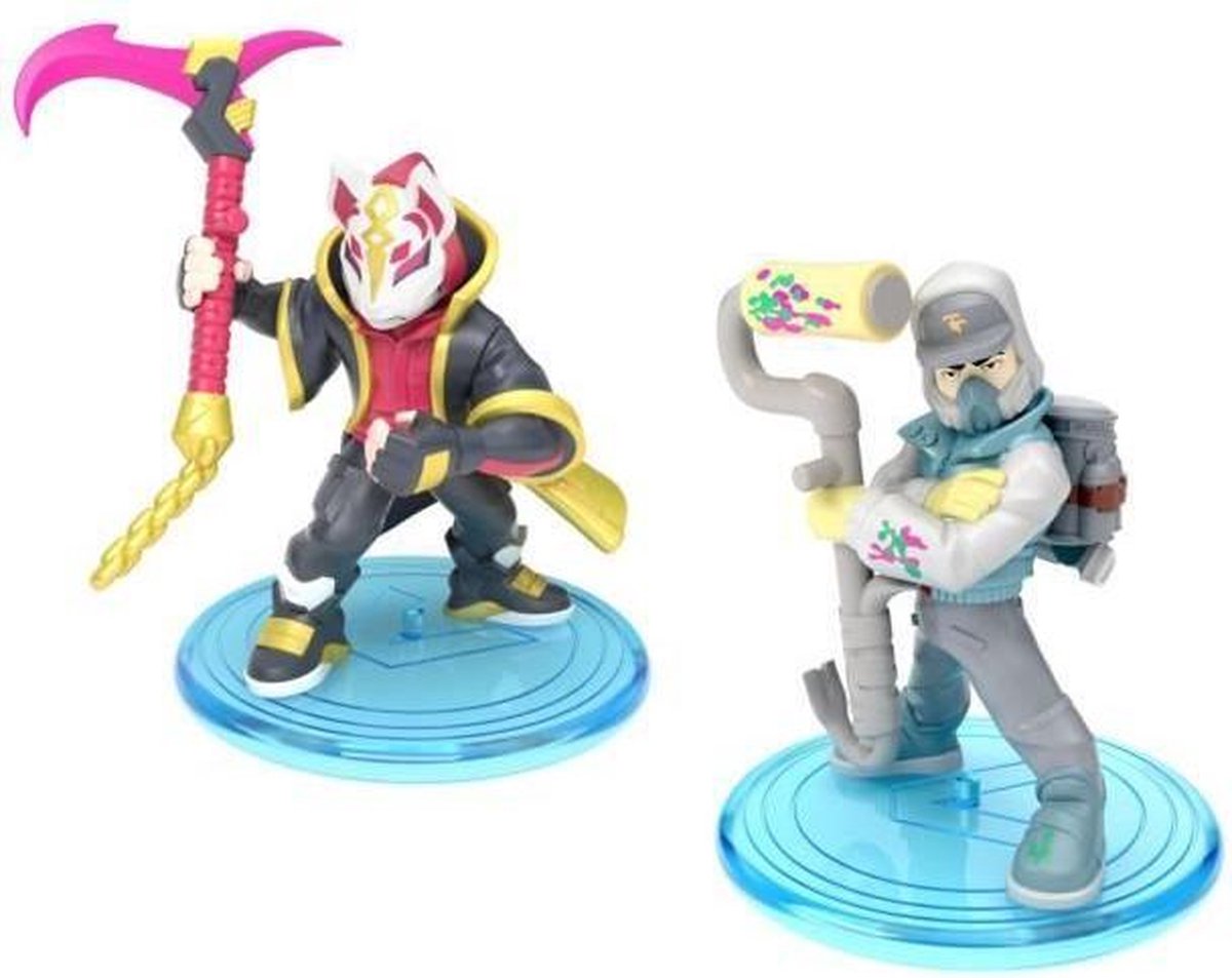 FORTNITE Battle Royale - Pack Duo-beeldjes 5 cm - Drift & Abstrakt