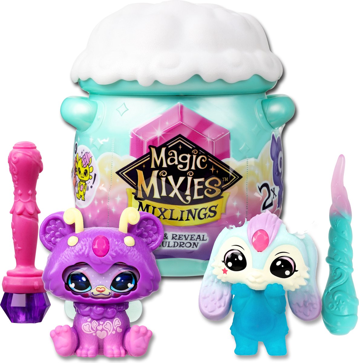 Magic Mixies Mixlings - Tik & Ontdek Ketel (Duo pack)