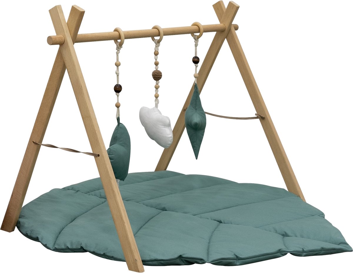 Mordesign Emerald Green Baby Gym met Speelkleed