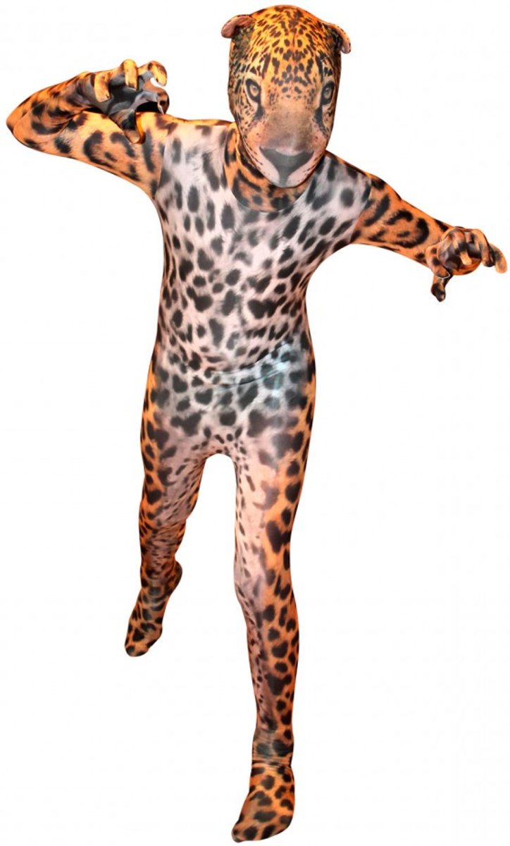  ™ Jaguar Morphsuit Kids - SecondSkin - Verkleedkleding - 91/104 cm