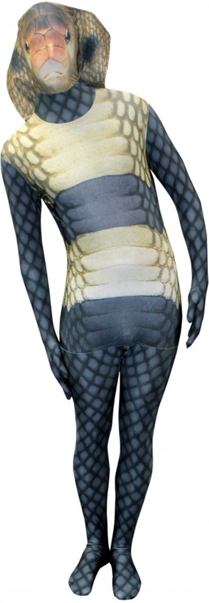  ™ King Cobra Morphsuit Kids - SecondSkin - Verkleedkleding - 120/138 cm