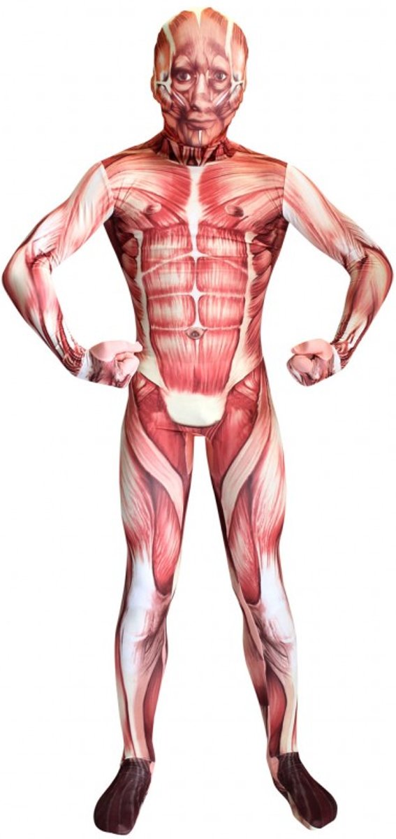  ™ Muscle  Morphsuit - SecondSkin - Verkleedkleding - 185/206 cm