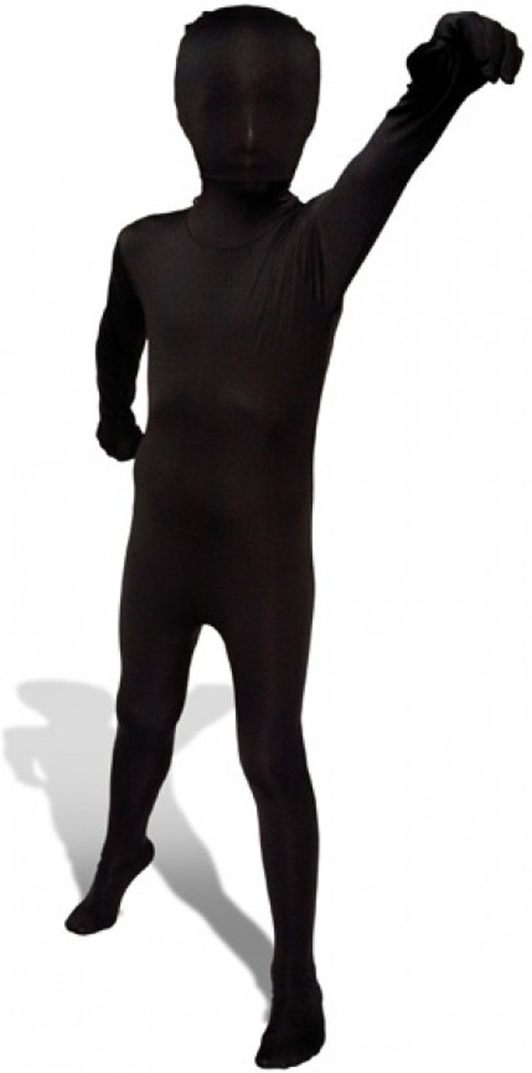  ™ Partysuit Kids Black - SecondSkin - Verkleedkleding - 91/104 cm