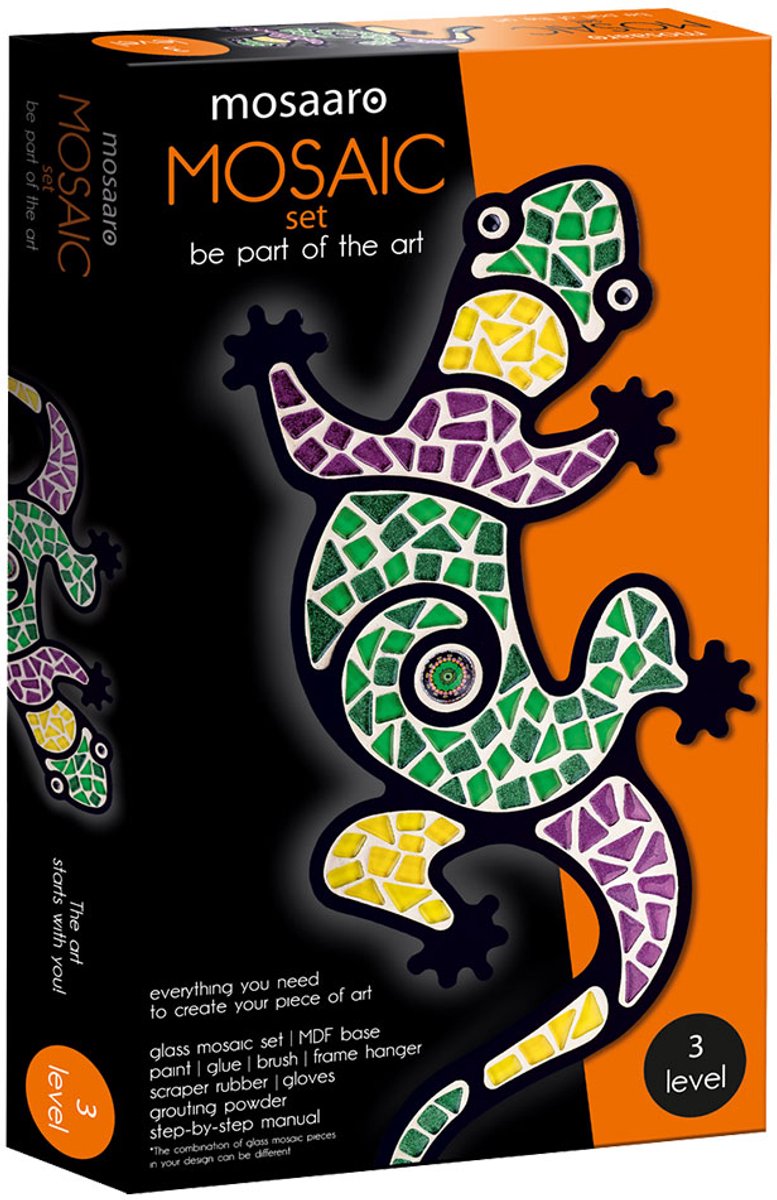 Mosaaro Mosaaro Mozaiek set Hagedis MA3001.