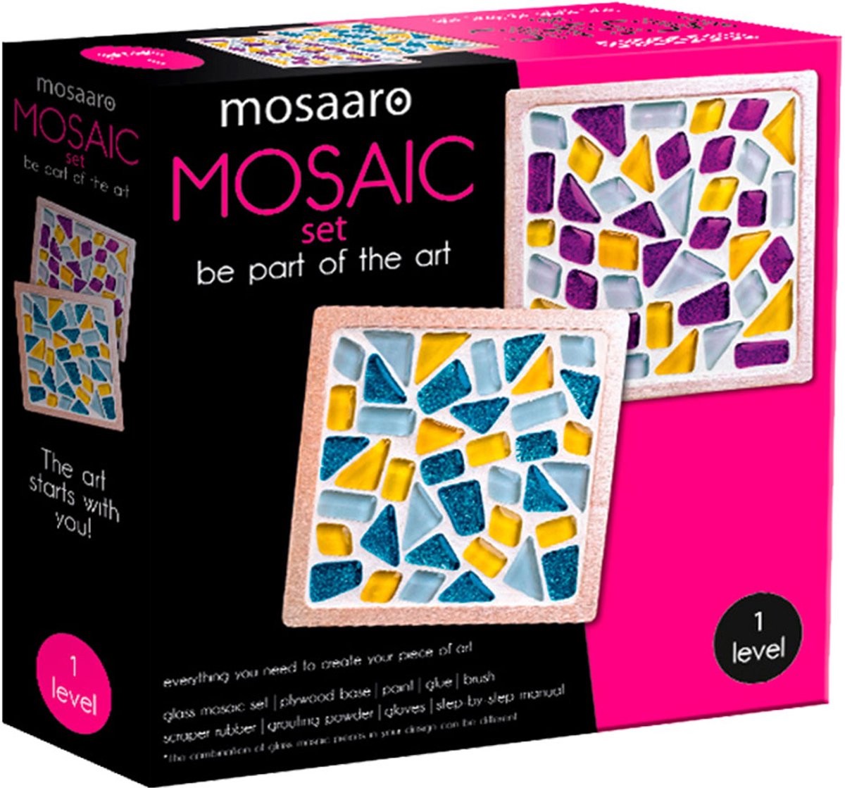 Mosaaro Mosaaro Mozaiek set Onderzetter MA1002.