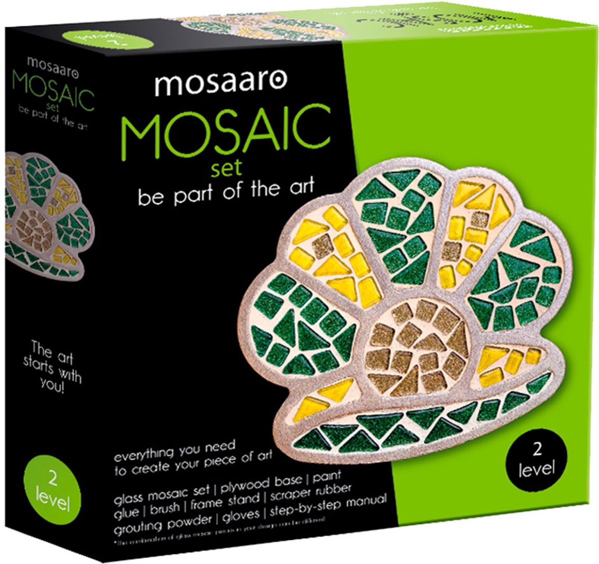 Mosaaro Mosaaro Mozaiek set Schelp MA2003.