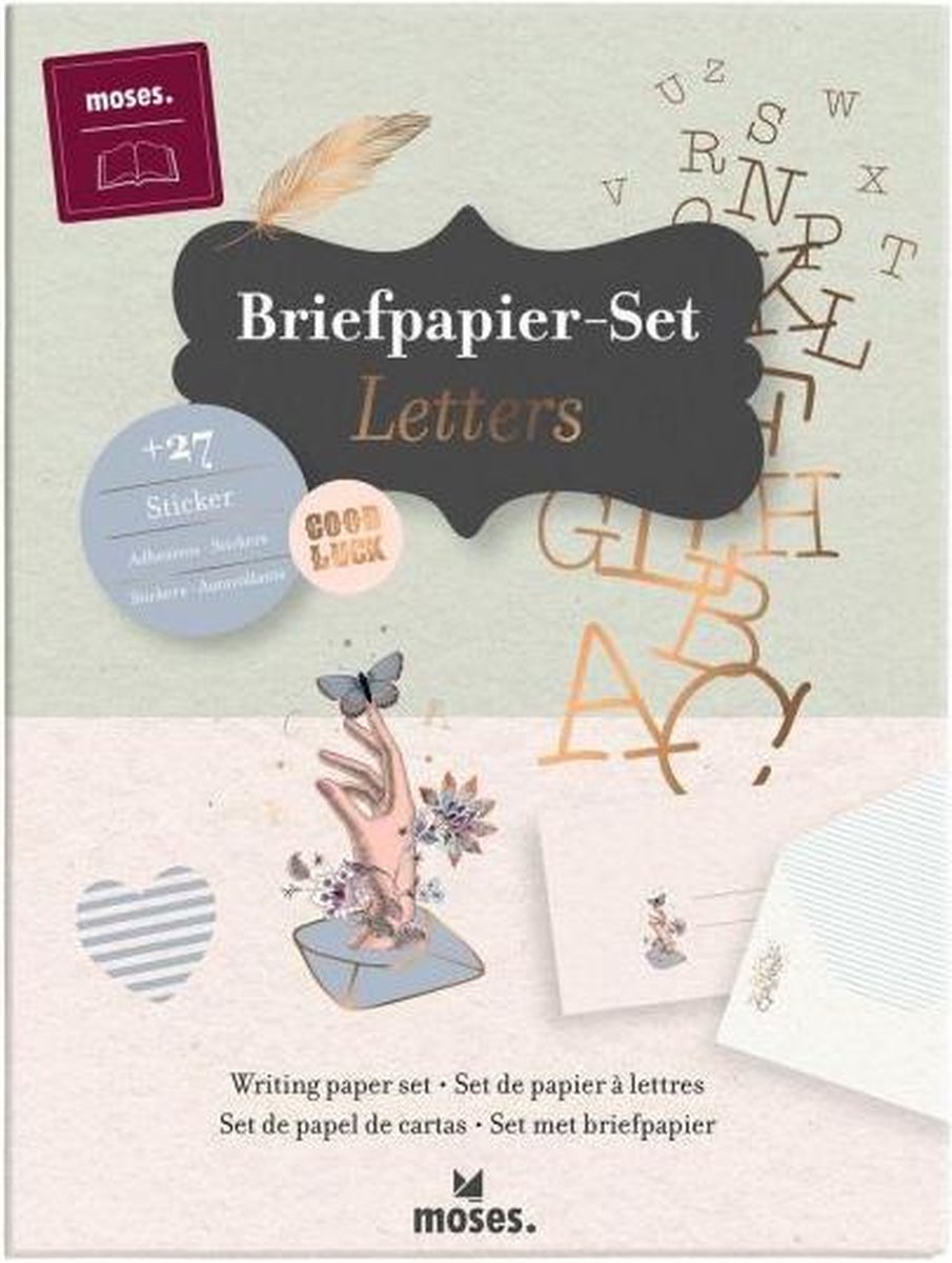 Moses Briefpapier Letters Junior A5 68-delig