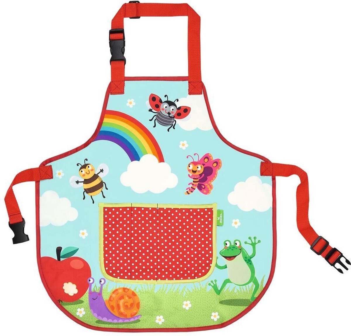 Moses Kinderschort Regenboog 44,5 X 47 Polyester