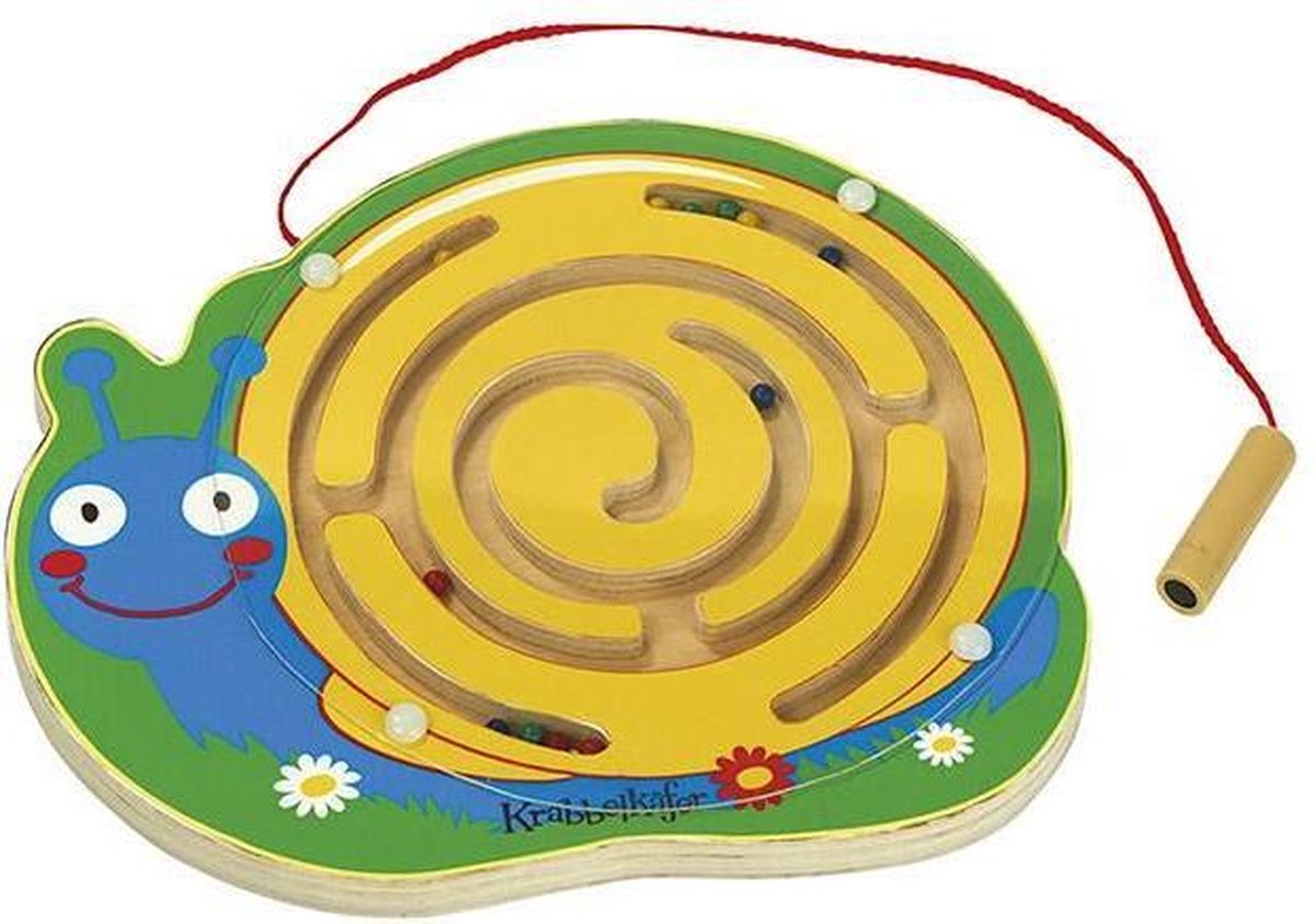 Moses Krabbelkäfer Labyrinth met magneetstift