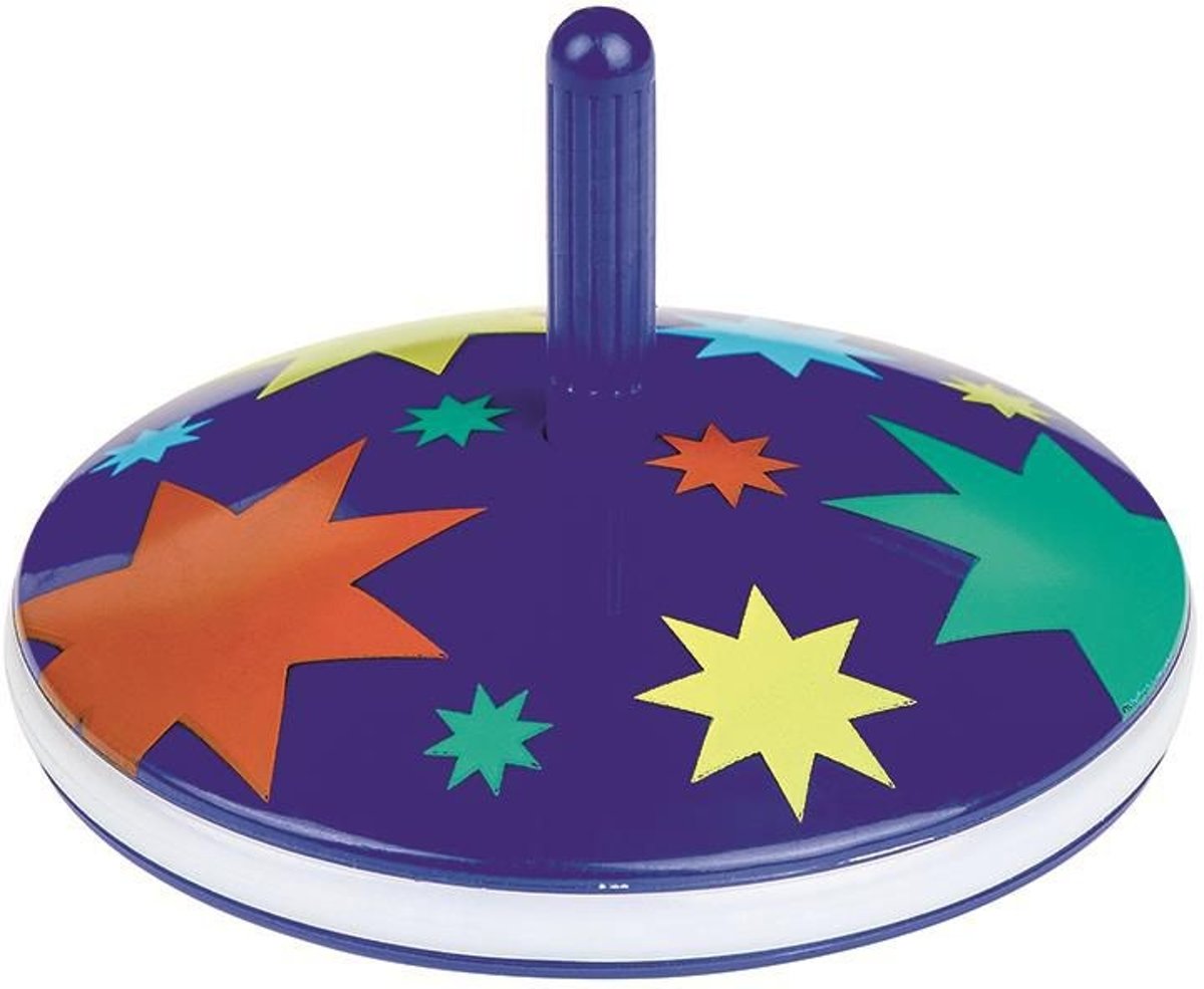 Moses Lichtgevende Tol Sterren 5 Cm Paars