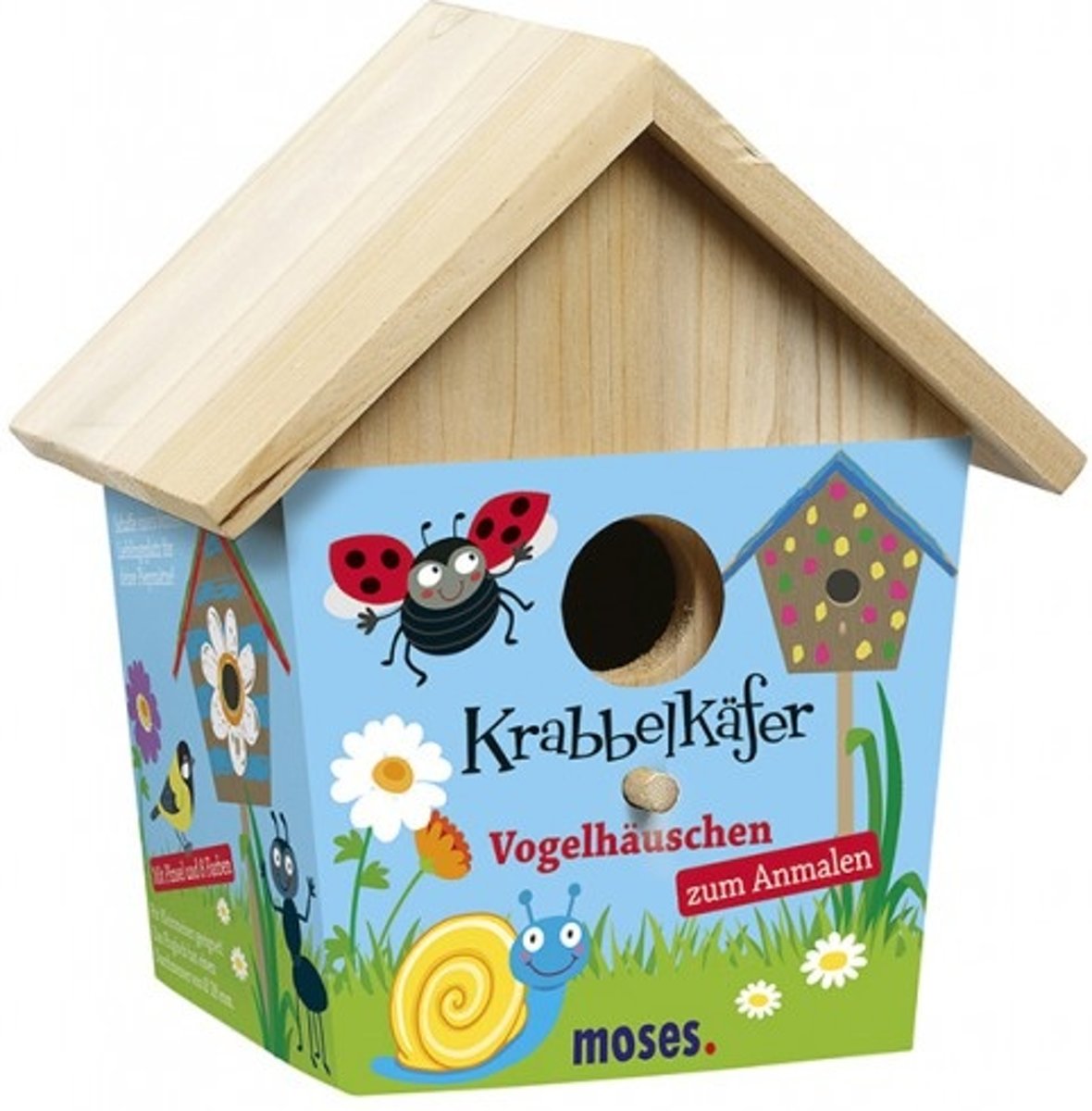 Moses Schilder Je Eigen Vogelhuisje Hout 10-delig